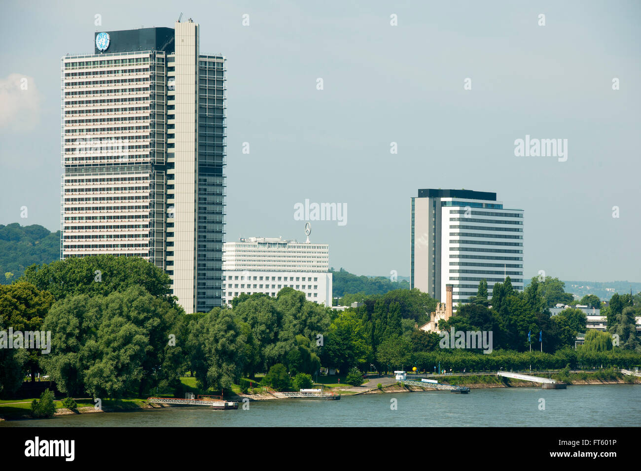 Deutschland, Renania settentrionale-Vestfalia, Bonn, Blick auf den langen Eugen Foto Stock