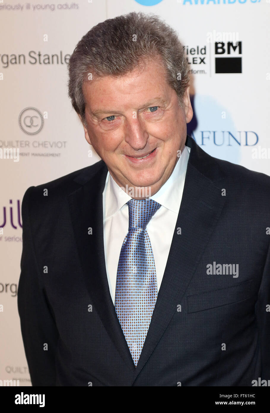 3 marzo 2016 - Roy Hodgson frequentando London Football Awards 2016 a Battersea Evolution in Londra, Regno Unito. Foto Stock