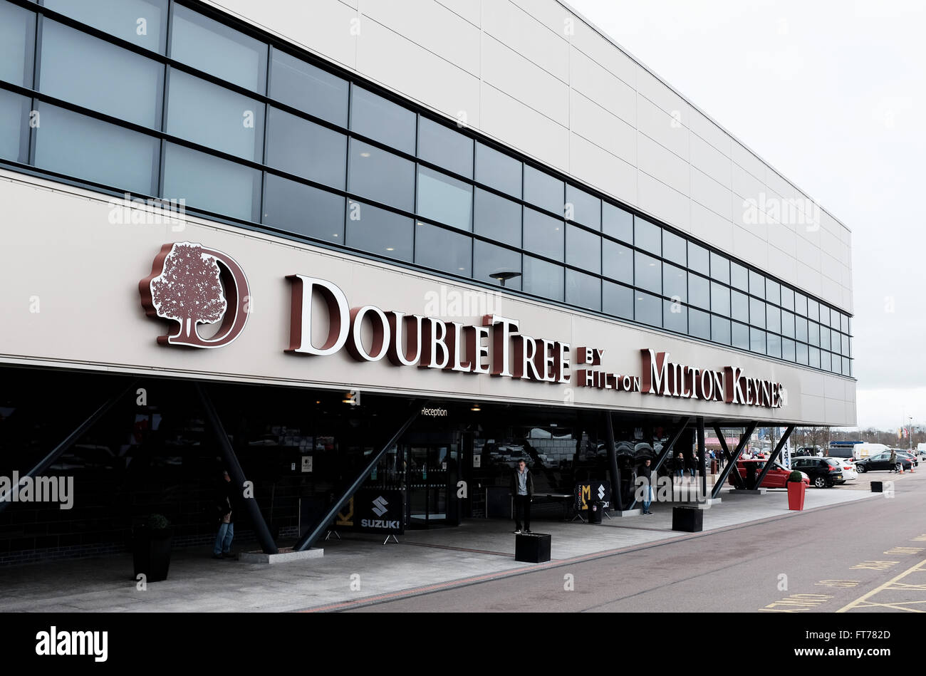 Il Double Tree Hotel Hilton di Milton Keynes Buckinghamshire REGNO UNITO Foto Stock