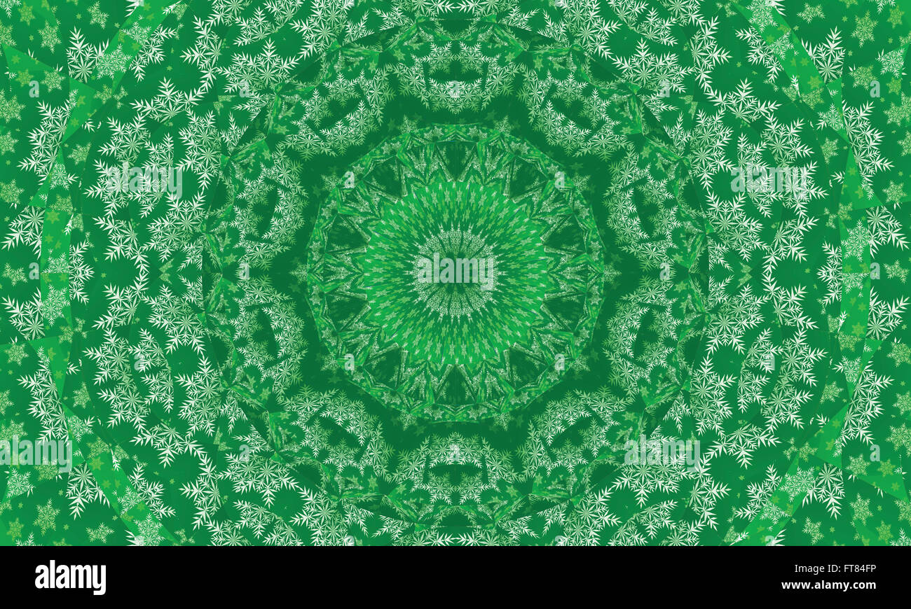 Concentrica colorato sfondo caleidoscopica / Mantra sfondo Foto Stock