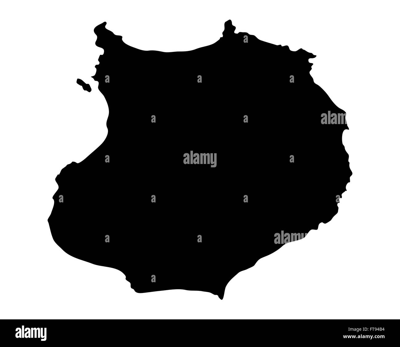 Mappa di Boa Vista Foto Stock