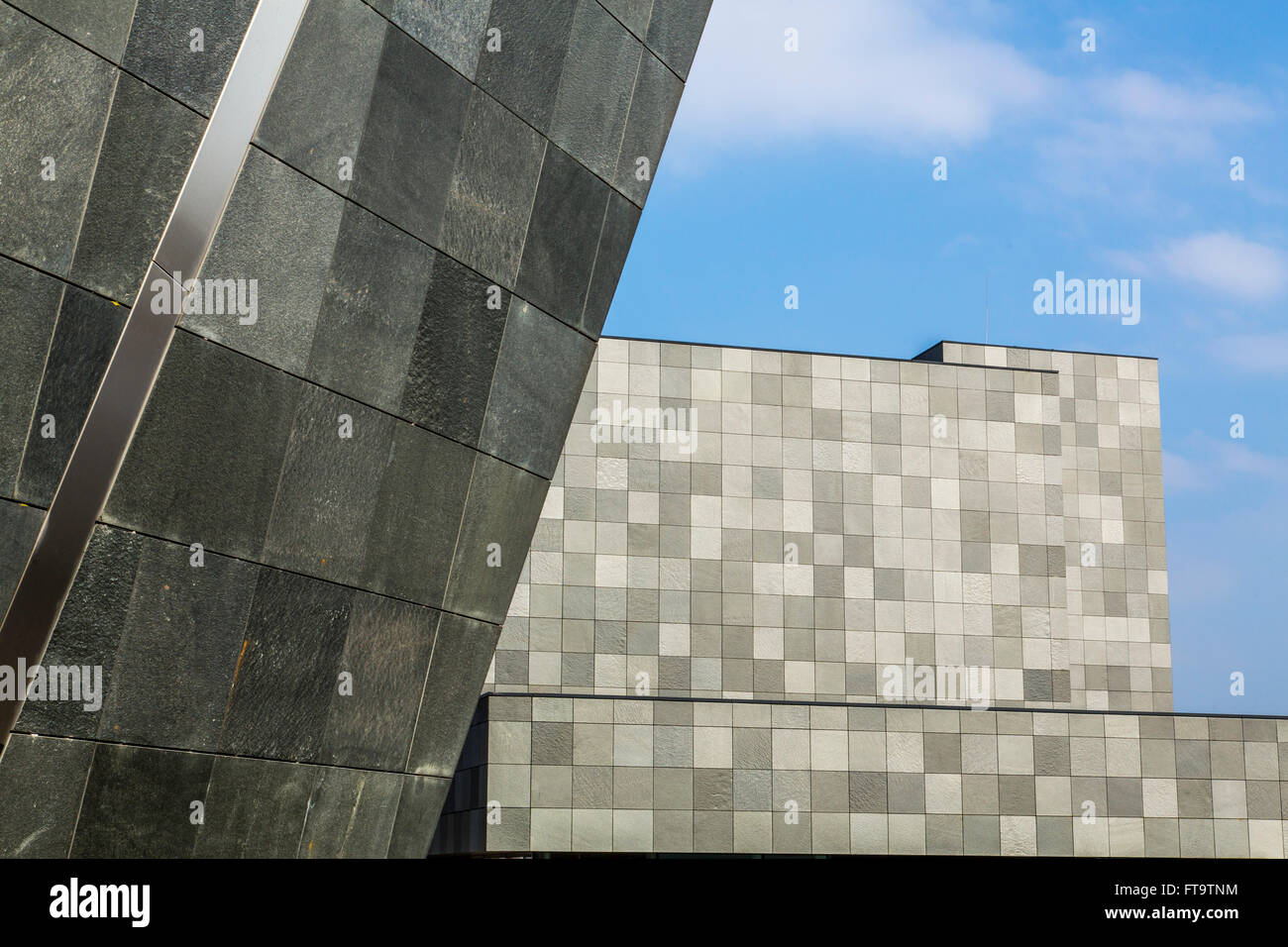 Art Museum, Van Abbemuseum, per l'arte moderna e contemporanea di Eindhoven, Paesi Bassi, Foto Stock