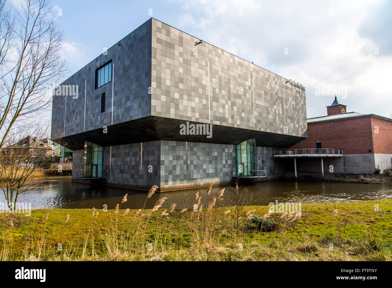 Art Museum, Van Abbemuseum, per l'arte moderna e contemporanea di Eindhoven, Paesi Bassi, Foto Stock