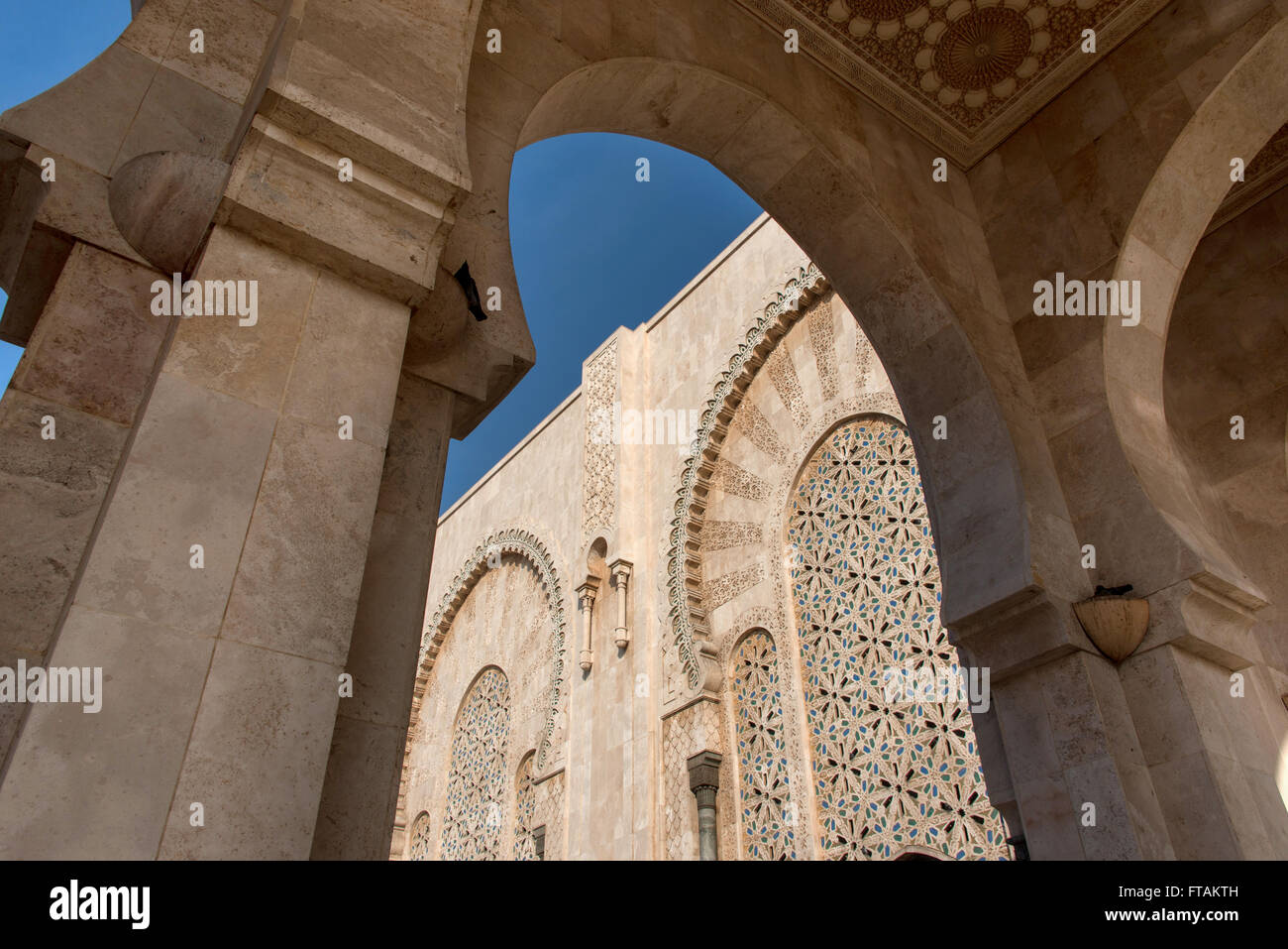 Moschea di Casablanca Foto Stock