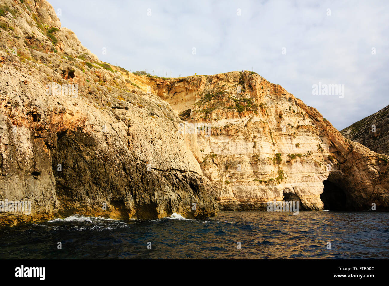 Blue Grotto, Malta Foto Stock