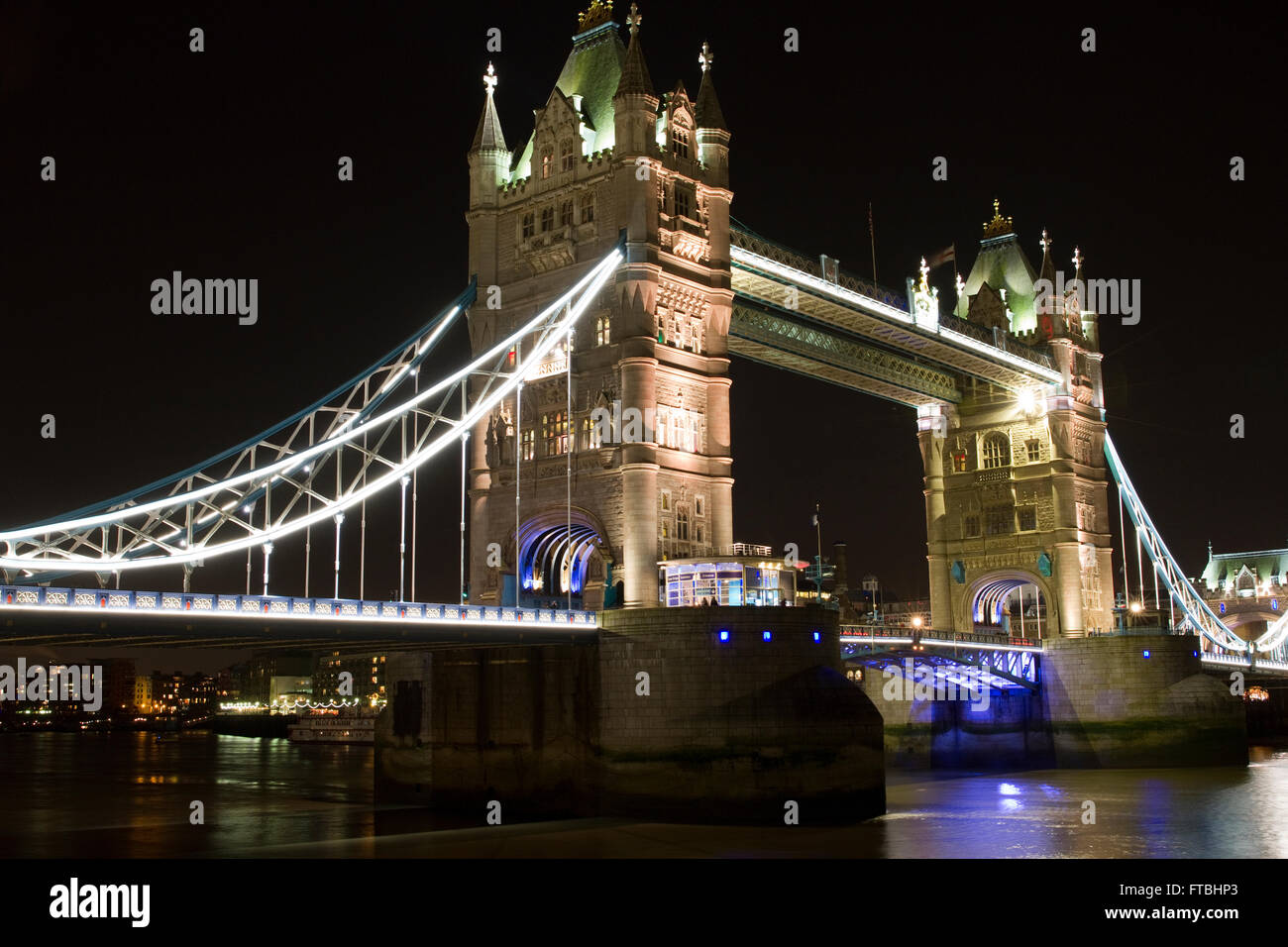 Il Tower Bridge di Londra, Inghilterra. Foto Stock