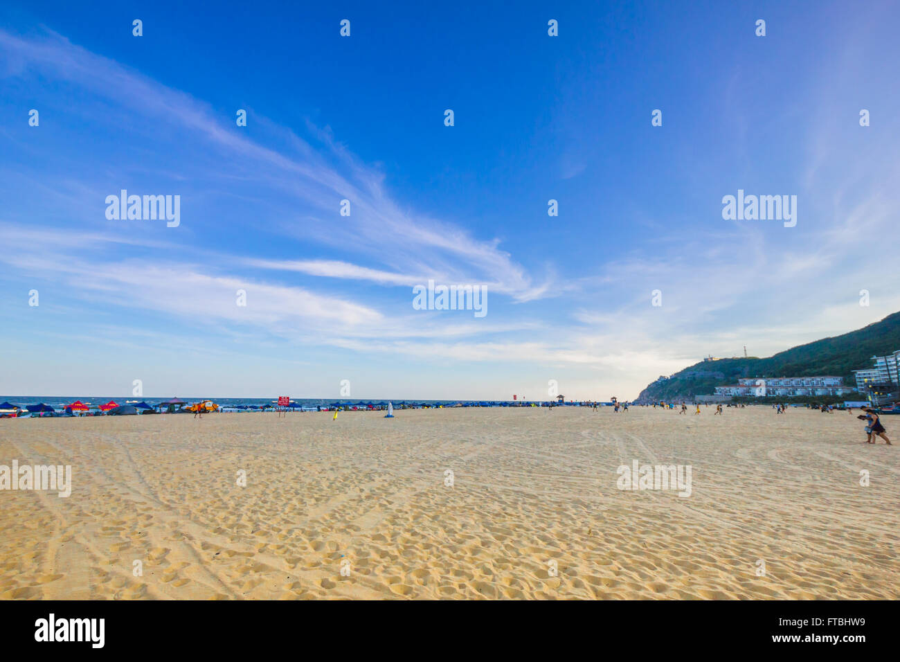 Spiaggia di paesaggio naturale Foto Stock