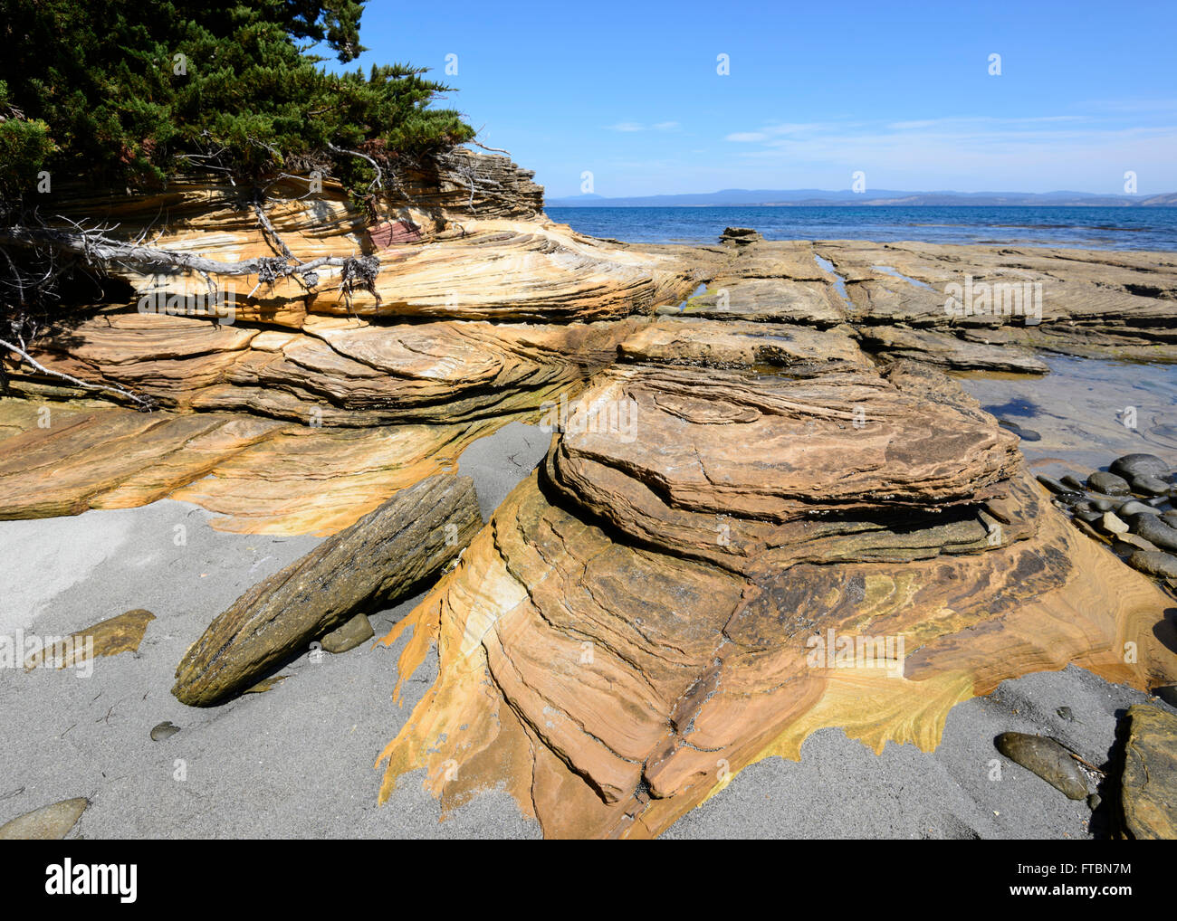 Maria Island National Park, la Tasmania, Australia Foto Stock