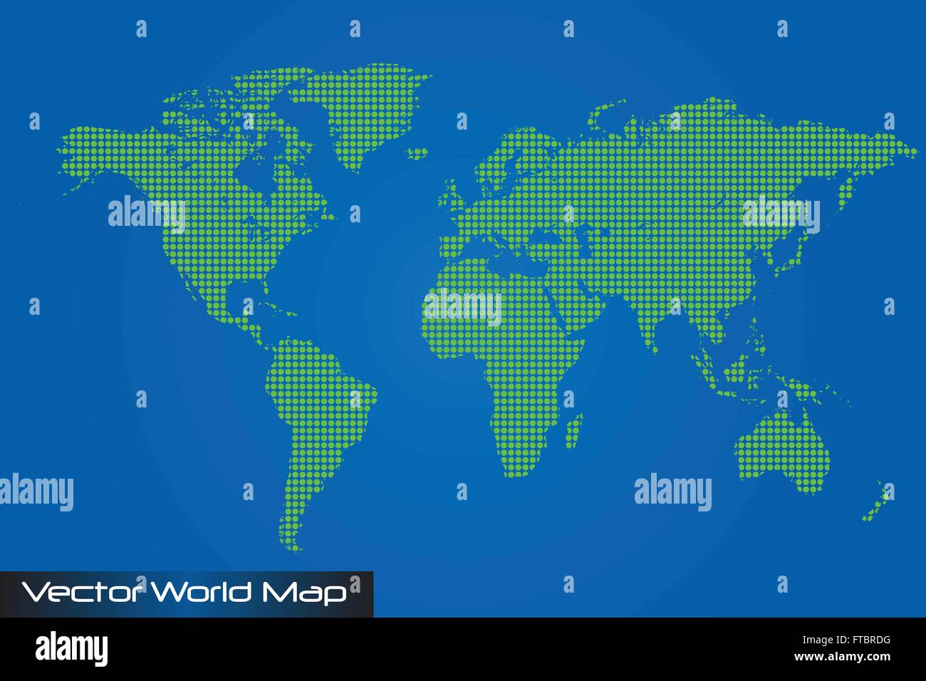 Vector World Map illustrazione Illustrazione Vettoriale