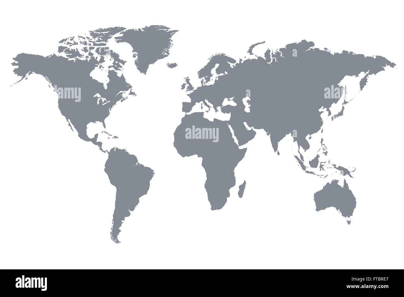 Felpa Uomo Con Mucca E Mappa Del Mondo | Grigio, Taglia L, In Poliestere E Cotone