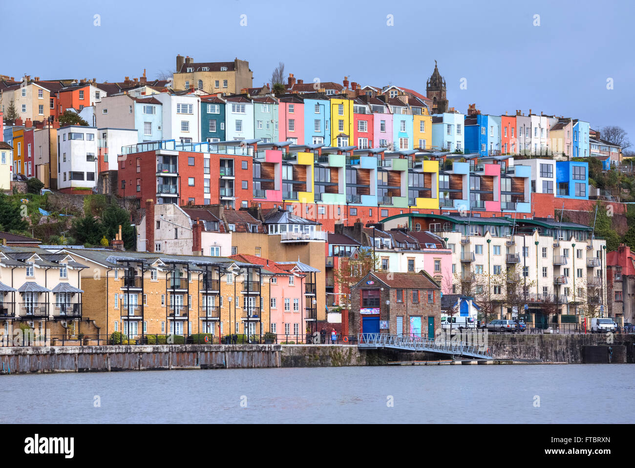 Bristol, Clifton legno, Fiume Avon, a sud-ovest, England, Regno Unito Foto Stock