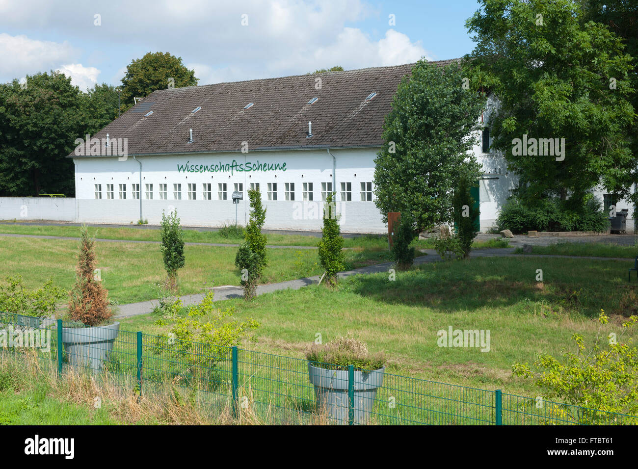 Deutschland, Köln, Max-Planck-Institut für Pflanzenzüchtungsforschung, Wissenschaftsscheune WiS Foto Stock