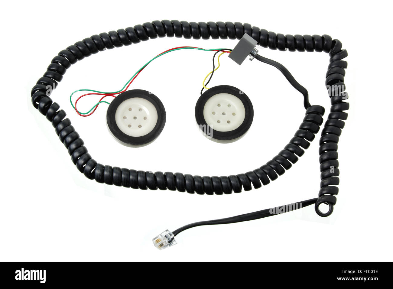 Ricevitore telefono Foto Stock