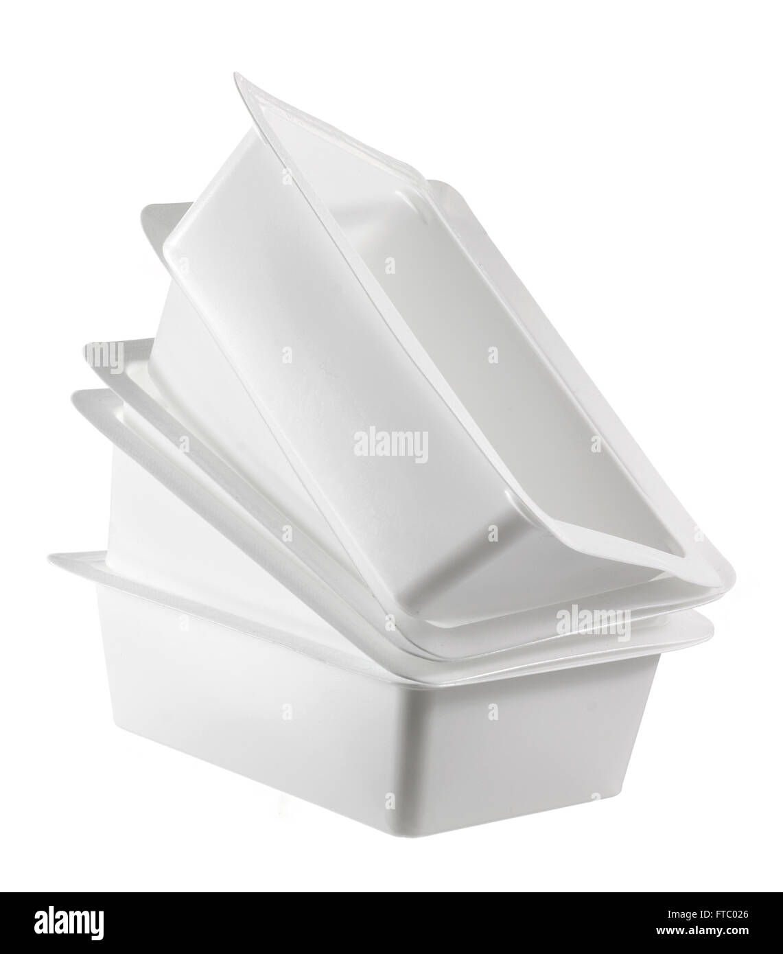 I contenitori in plastica Foto Stock