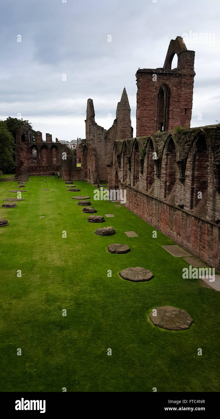 Arbroath Abbey - Arbroath, Scozia Foto Stock