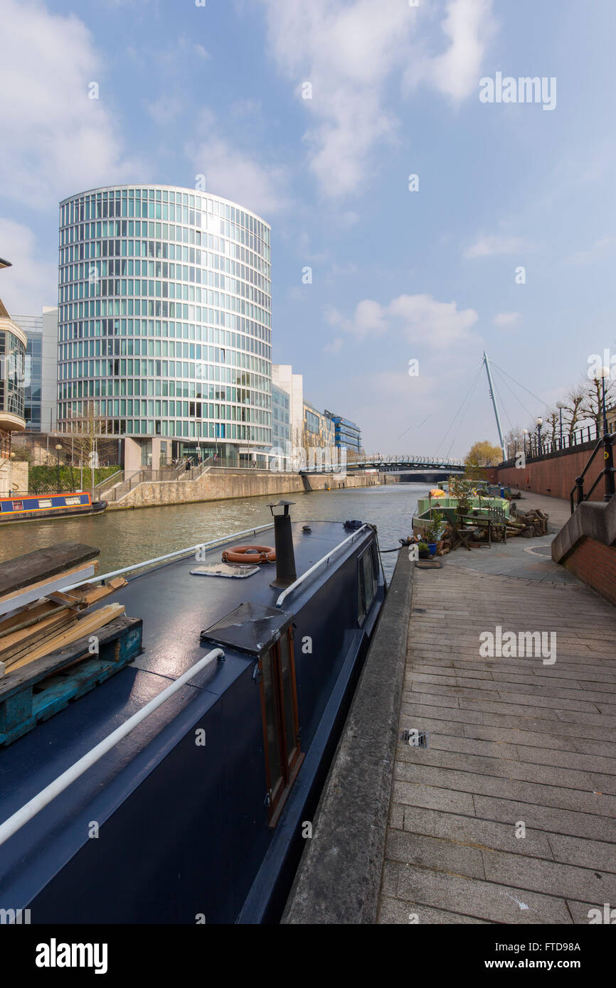 Bristol Temple Quay, Inghilterra Foto Stock