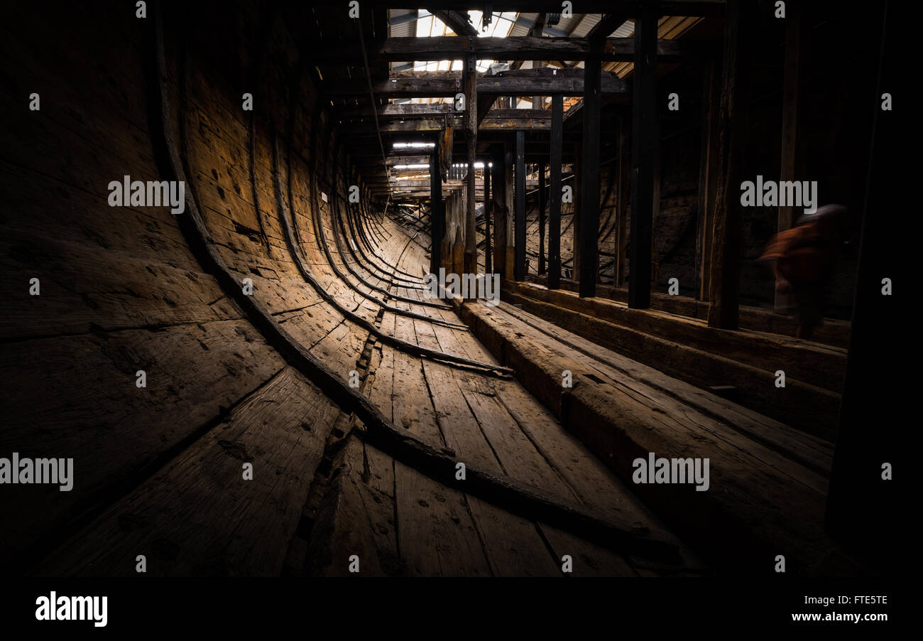 La Edwin Fox Maritime Museum di Picton Marlborough, Nuova Zelanda Foto Stock