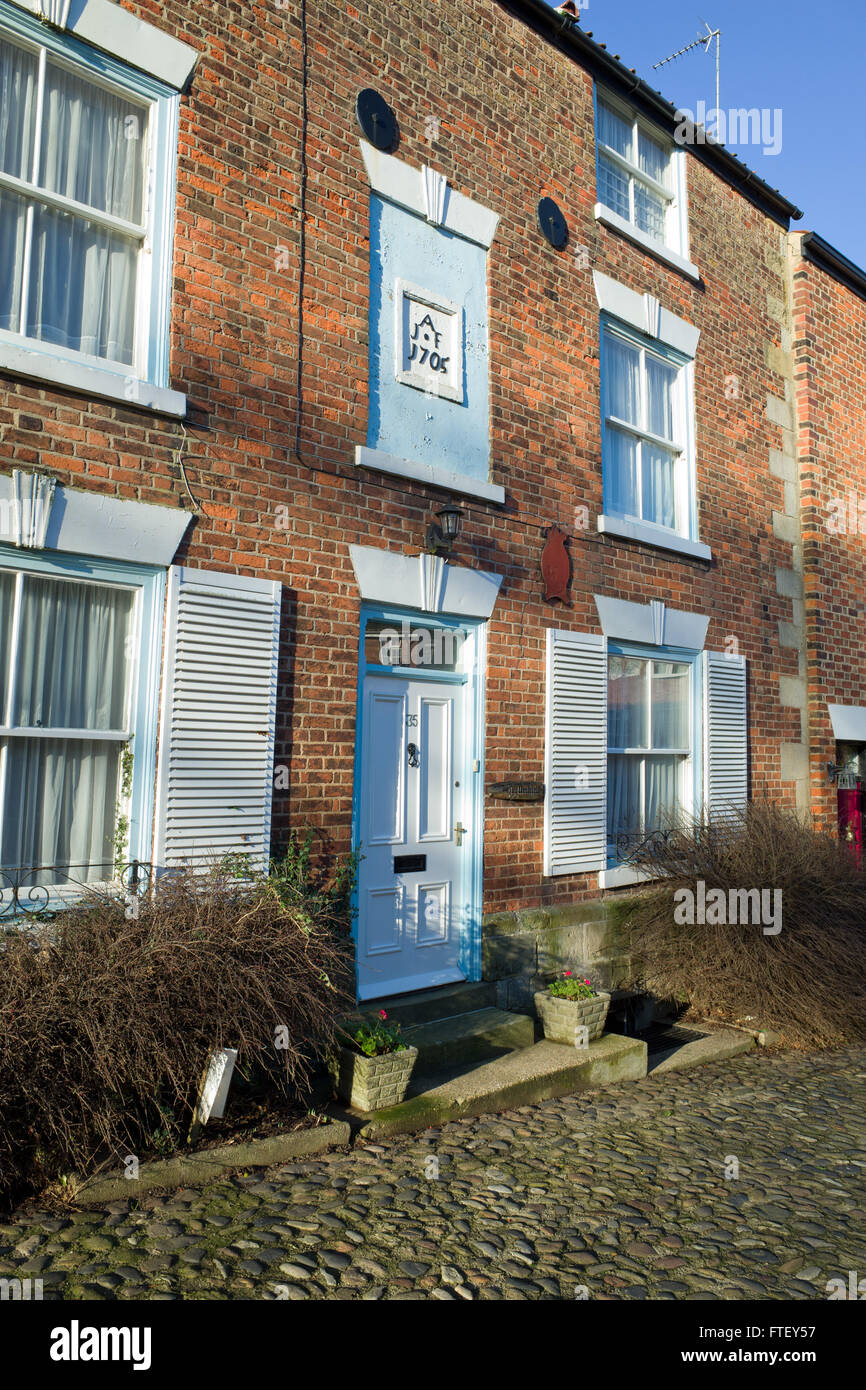 Villette a schiera Filey North Yorkshire Foto Stock