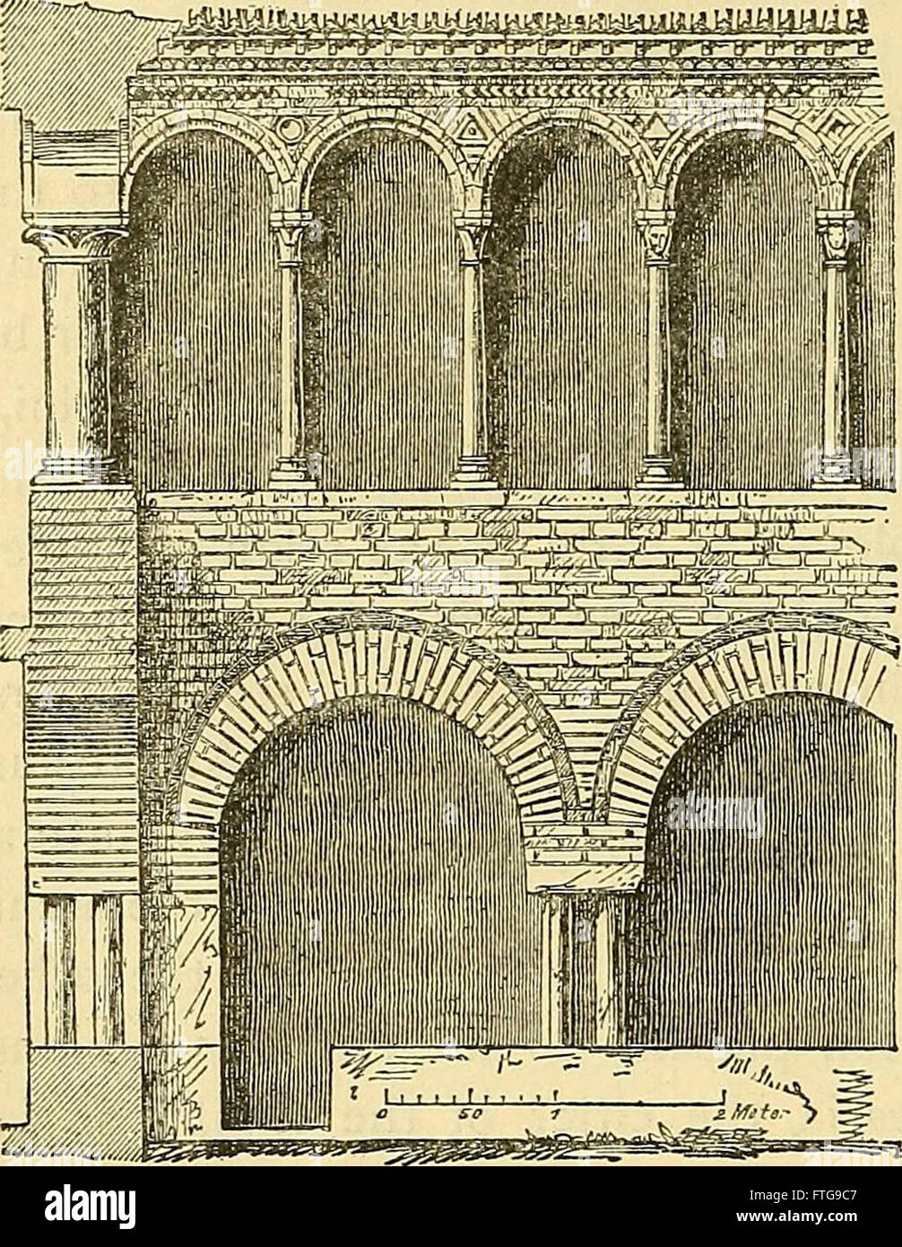 Una pubblicazione del 1893 che discute lo sviluppo e gli stili dell'arte medievale, fornendo informazioni sulle tecniche e i temi prevalenti nell'arte medievale. Foto Stock