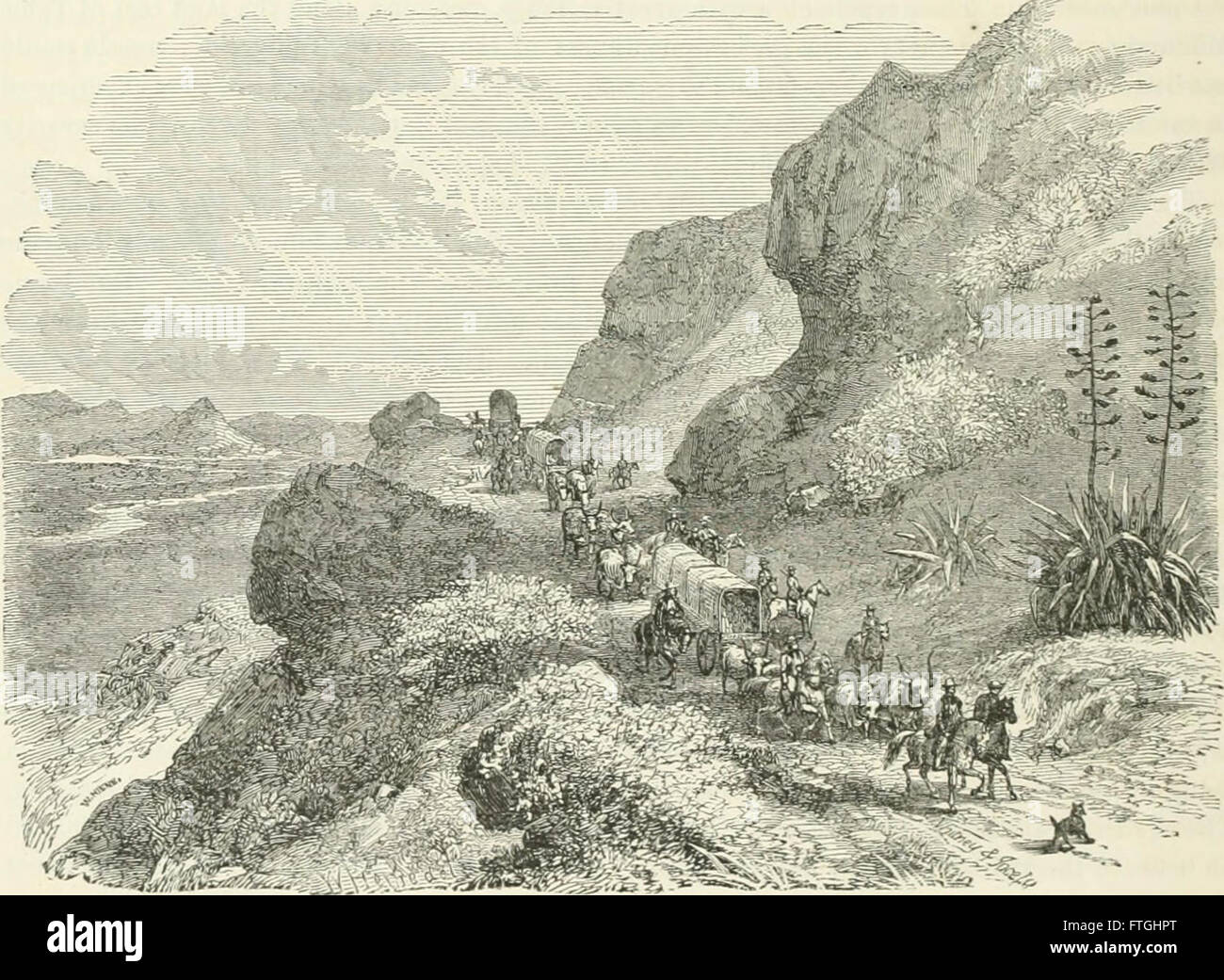 La narrazione della spedizione di uno squadrone americano per i mari della Cina e del Giappone, effettuate negli anni 1852, 1853 e 1854, sotto il comando di Commodore M. C. Perry, Marina degli Stati Uniti, per ordine Foto Stock