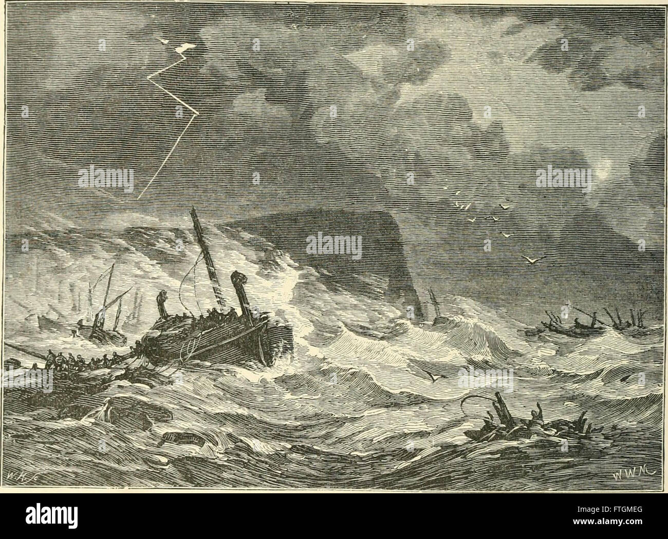 Questa pubblicazione del 1889 presenta una raccolta di storie illustrate e letture per il divertimento domenicale, combinando letteratura e arti visive per offrire una risorsa educativa e ricreativa per le famiglie. Foto Stock