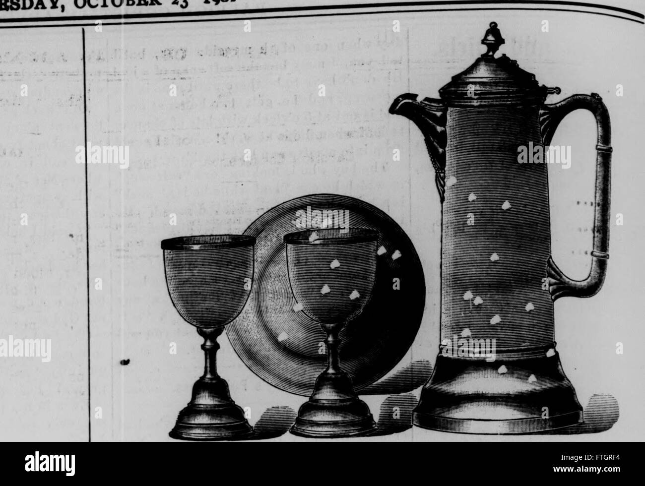 L'edizione 1901 del "Raleigh Christian Advocate" è la pubblicazione ufficiale della North Carolina Conference of the Methodist Episcopal Church, South, con articoli religiosi e notizie relative alla chiesa. Foto Stock