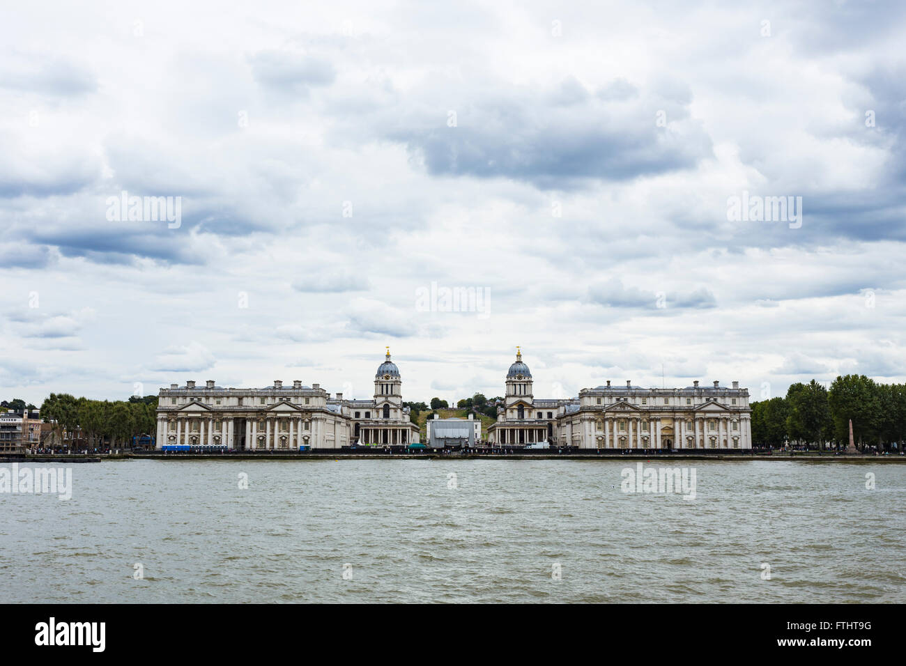 Old Royal Naval College di Greenwich, Londra Foto Stock