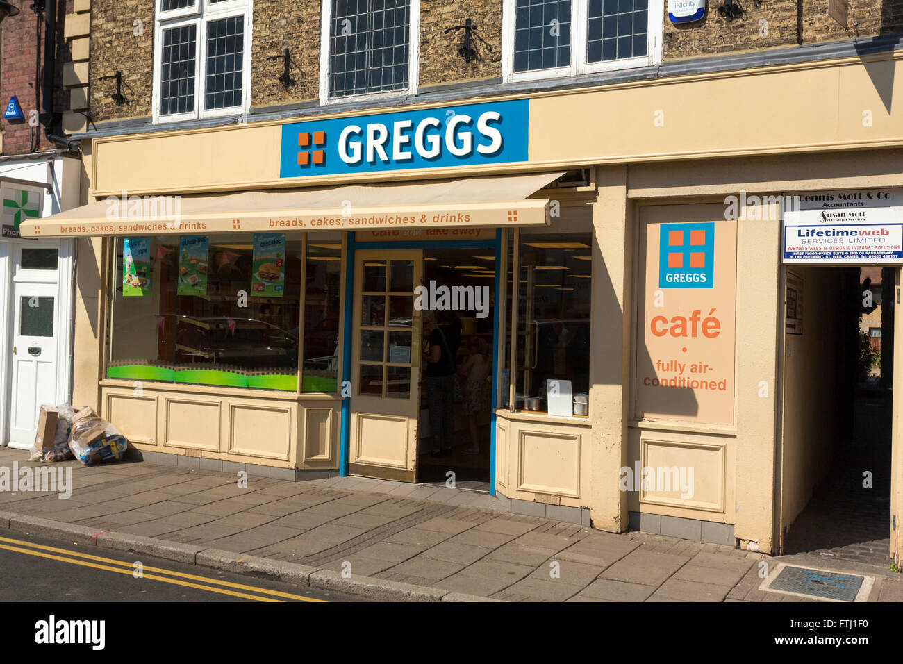 Greggs panificio negozio Foto Stock