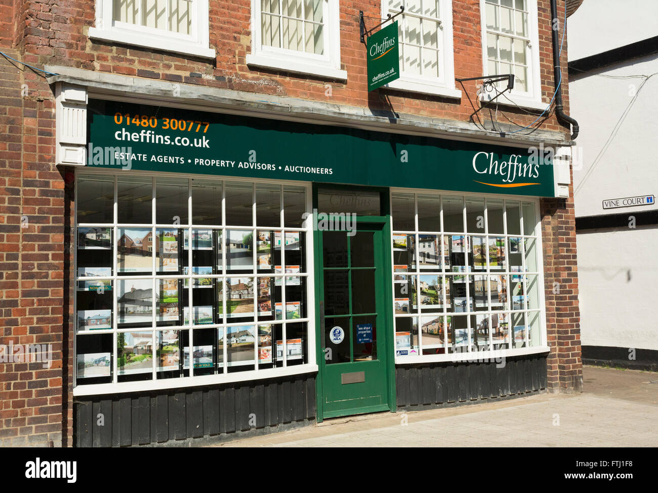 Cheffins Agenti immobiliari Foto Stock
