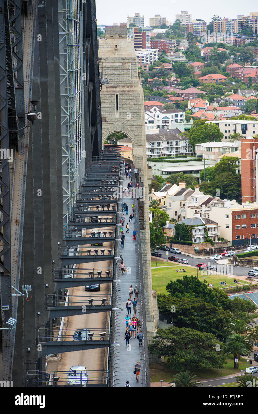 Il Ponte del Porto di Sydney Foto Stock