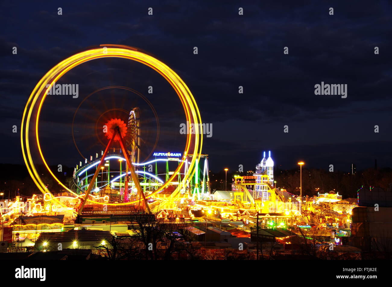 Parco di divertimenti Foto Stock