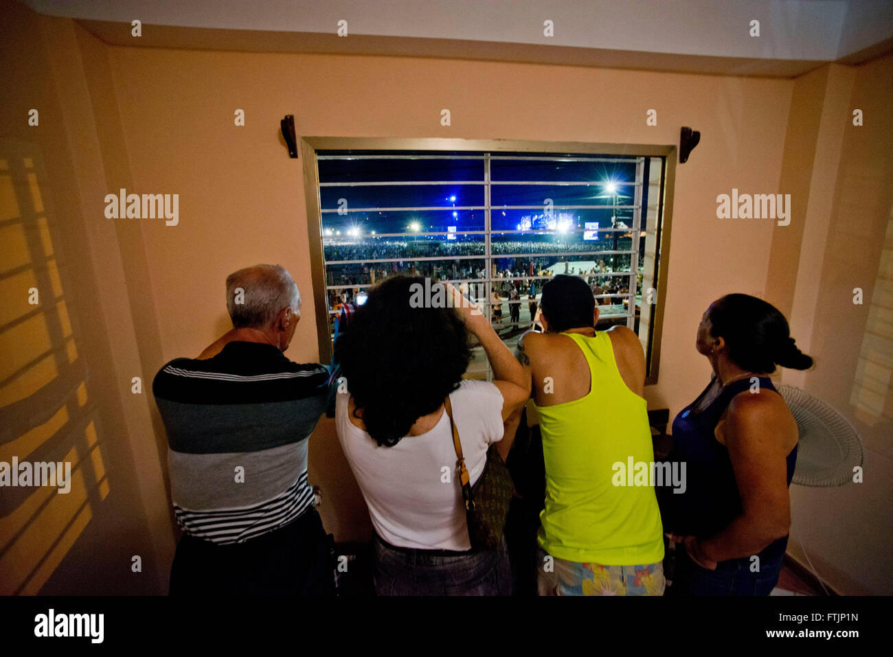 L'Avana, Cuba. 25 Mar, 2016. Atmosfera durante i Rolling Stones in concerto al Cuidad Deportiva a l'Avana, Cuba, venerdì 25 marzo, 2016. Le pietre sono esibirsi in un concerto gratuito nella Città dell Avana Venerdì, diventando il più famoso agiscono per giocare a Cuba sin dal suo 1959 rivoluzione. CTK (foto) Foto Stock