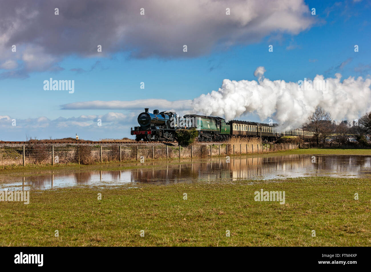 West Somerset Railway Foto Stock