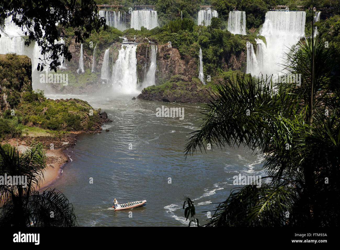 Cascate Iguacu in Iguacu Parco Nazionale Foto Stock