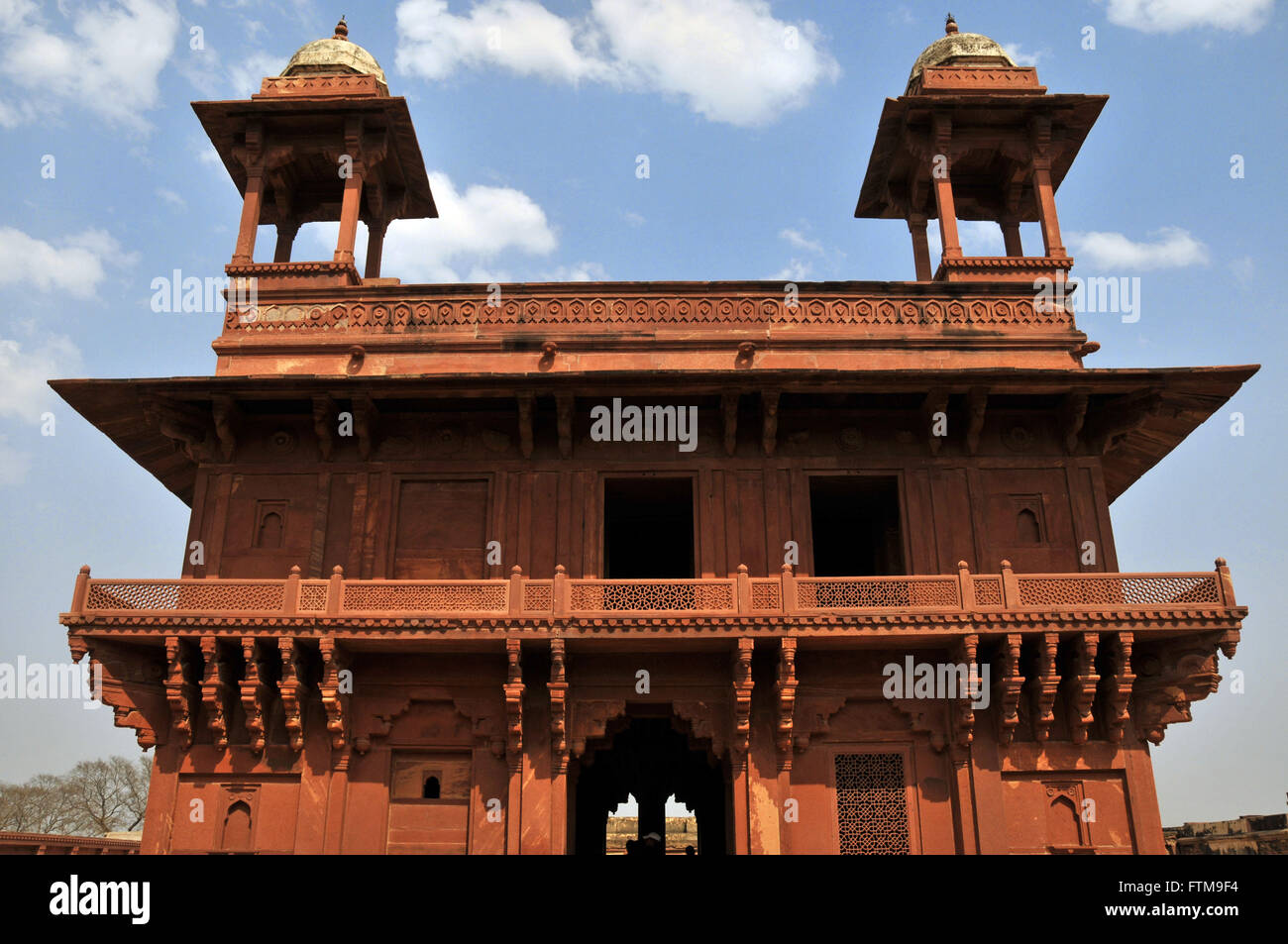 Fatehpur Sikri - costruito per città Impero Mongolo durante il XVI secolo Foto Stock