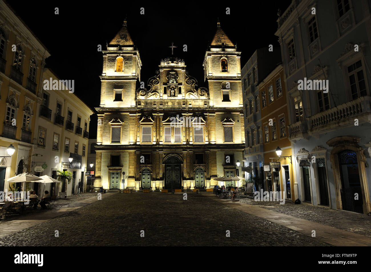 Chiesa e Convento di San Francisco - Largo do Cruzeiro - Centro Historico Foto Stock