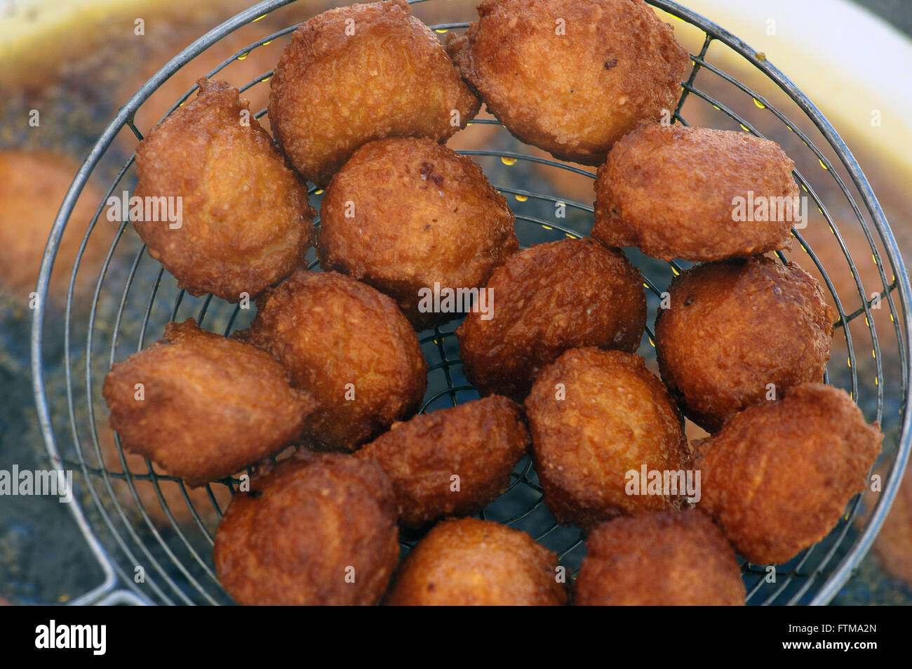 Acaraje fritto Foto Stock