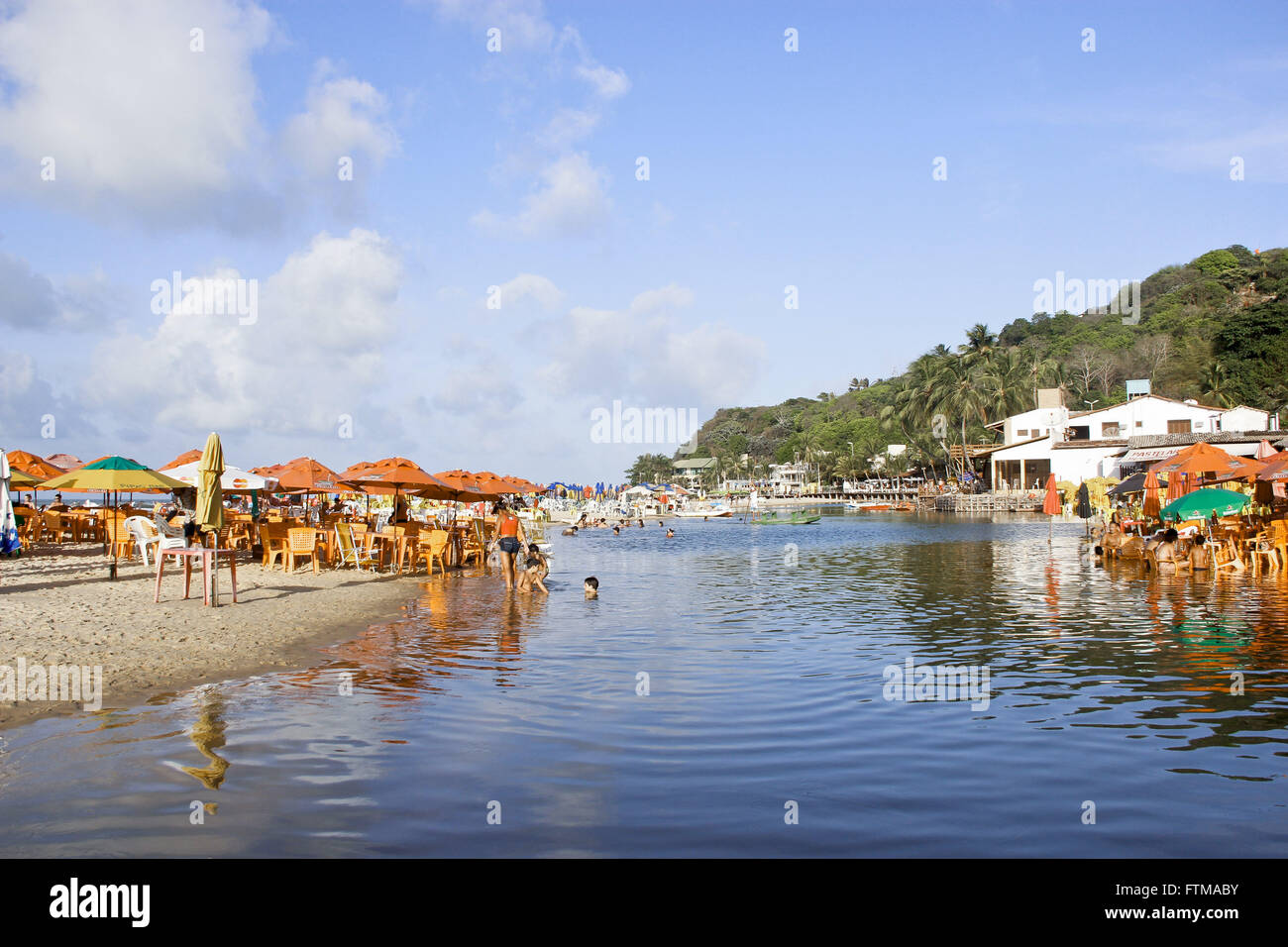 Pipa - costa meridionale dello stato Foto Stock