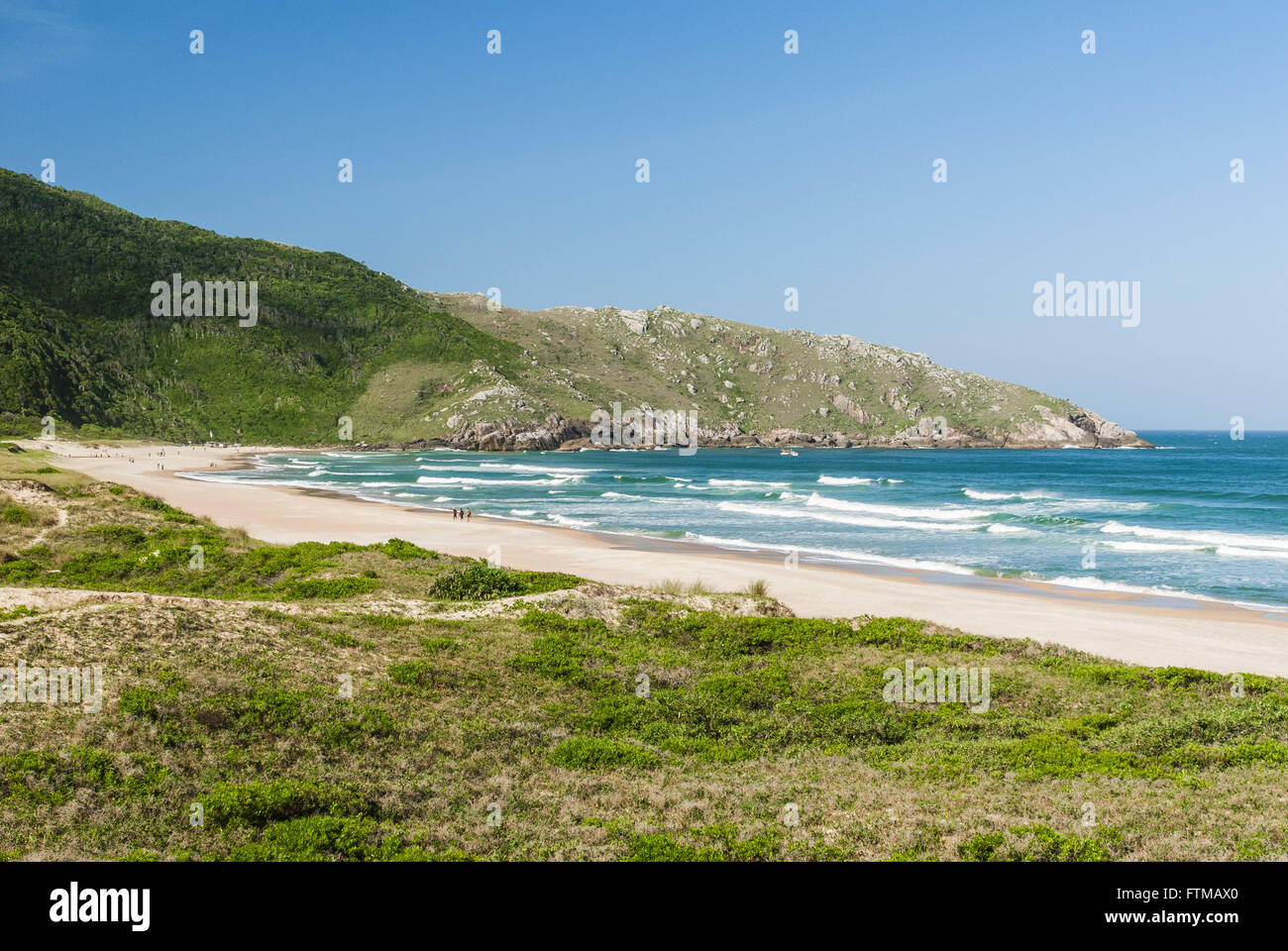 Angolo nord della spiaggia a est di stagno Foto Stock