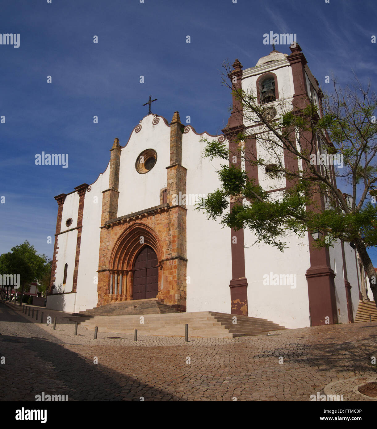 Se Cathedral di Silves, Algarve Foto Stock