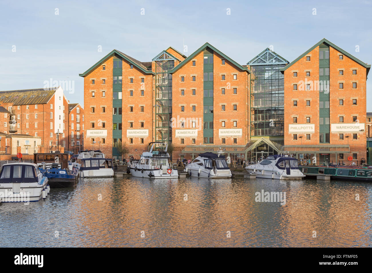 Gloucester Docks, Gloucester, Gloucestershire, England, Regno Unito Foto Stock