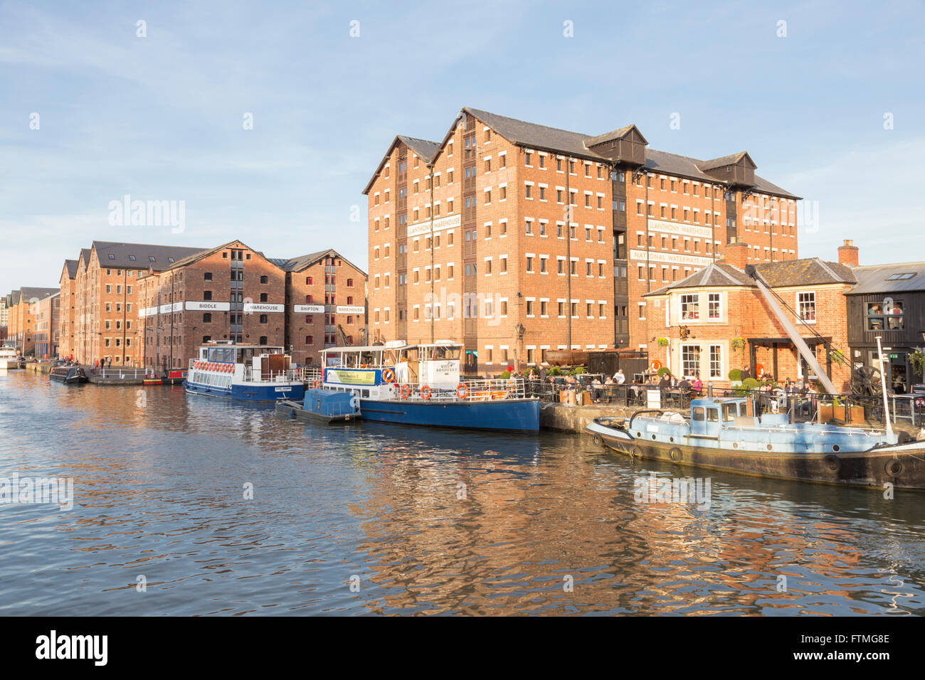 Gloucester Docks, Gloucester, Gloucestershire, England, Regno Unito Foto Stock