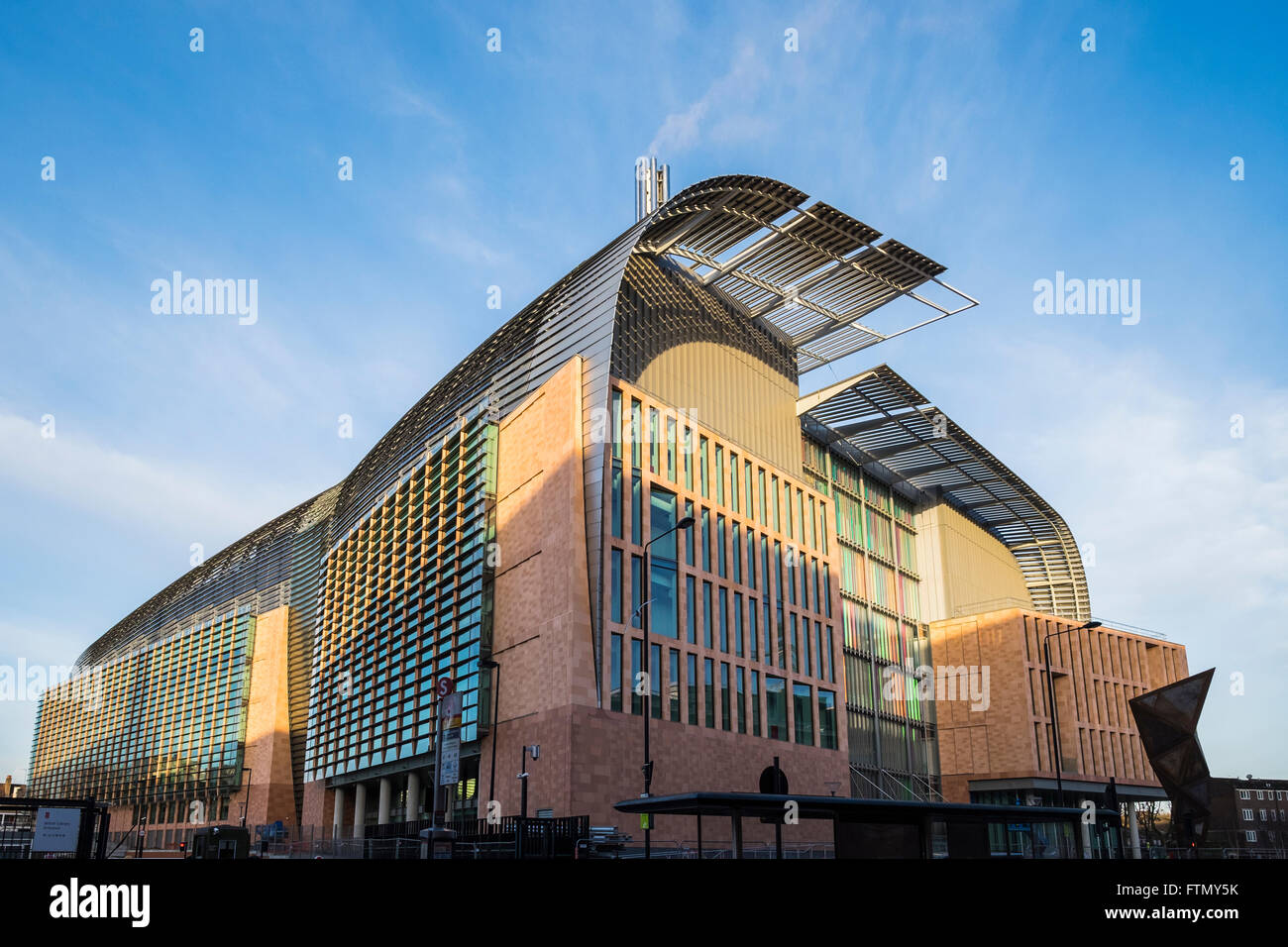 La Francis Crick Institute di Londra, Inghilterra, Regno Unito Foto Stock