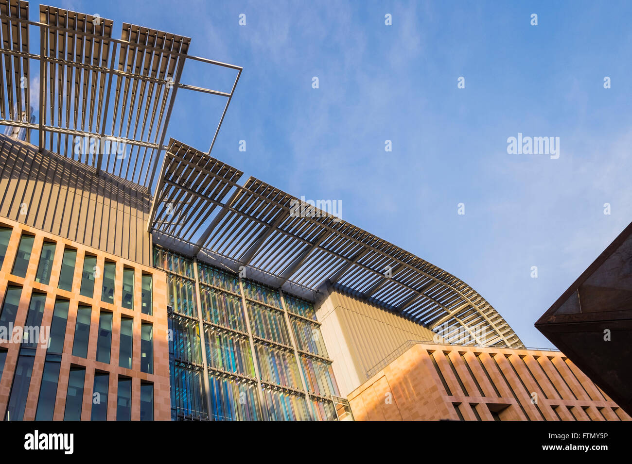 La Francis Crick Institute di Londra, Inghilterra, Regno Unito Foto Stock