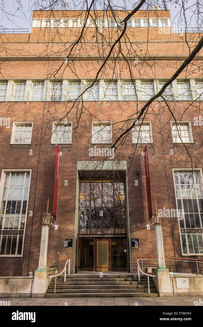 UCL Scuola di Farmacia, London, England, Regno Unito Foto Stock