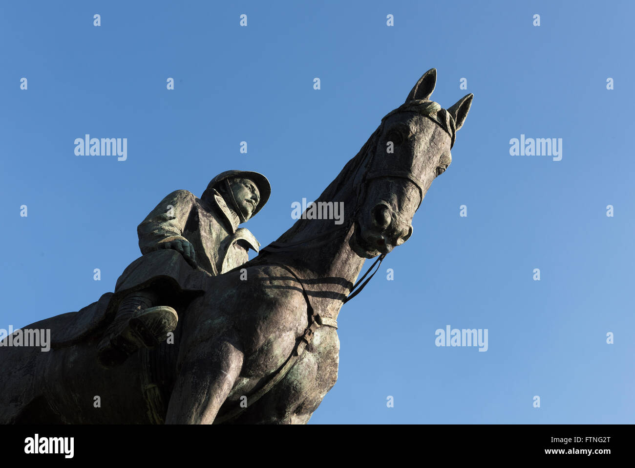 Bruges, Belgio. Turismo. 22 Marzo 2016Bruges ( Olandese: Brugge; francese: Bruges ) è la capitale e la città più grande della provincia. Il re Albert in WWI Foto Stock