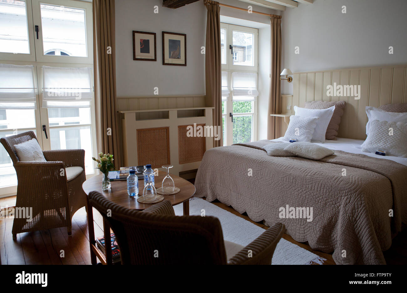 Bruges,Belgio: Guesthouse stanza 11 Foto Stock