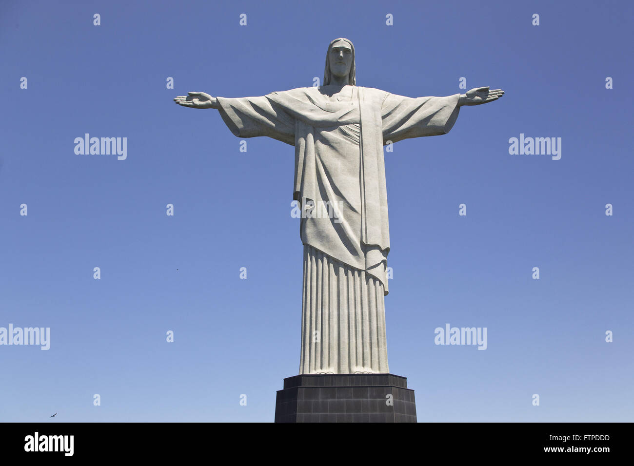 Cristo redentore sul monte Corcovado Foto Stock