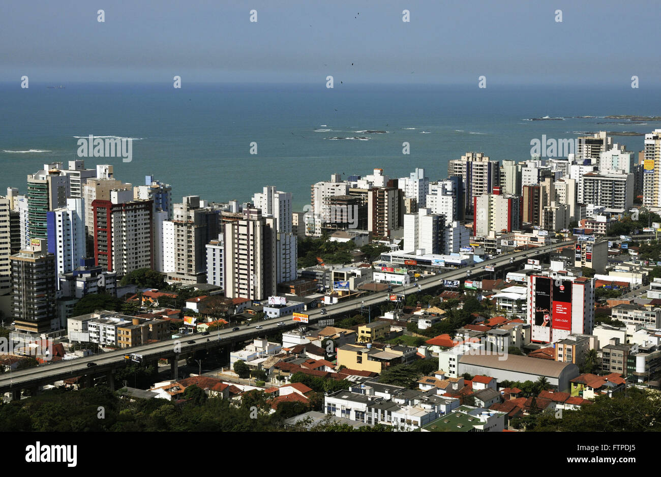 Vista della città di Vila Velha da Nossa Senhora da Penha Foto Stock