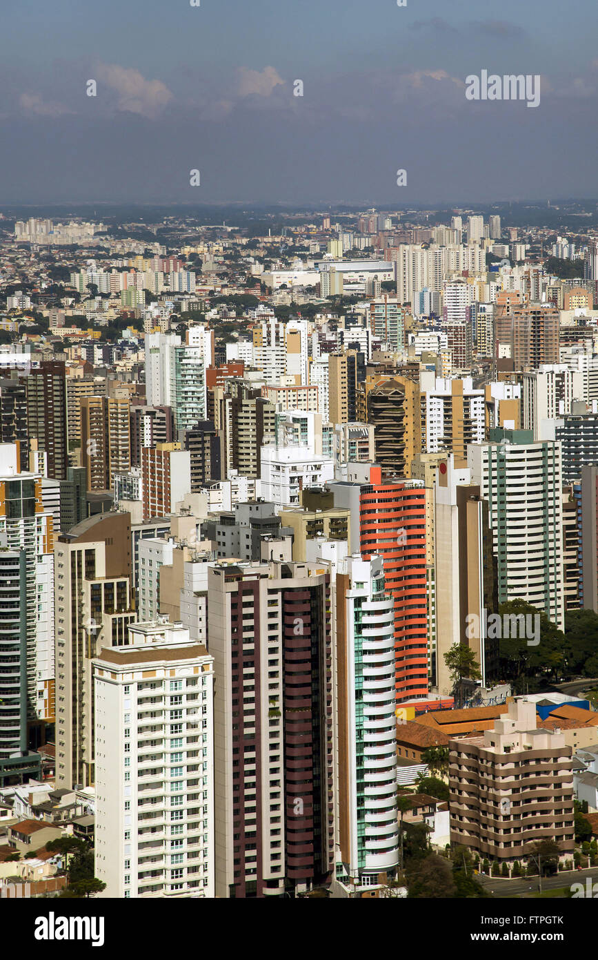 Vista aerea della suddivisione Bigorilho Foto Stock